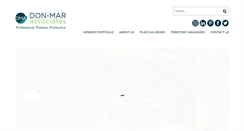 Desktop Screenshot of donmarsales.com